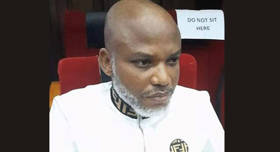 Court Adjourns Nnamdi Kanu’s Case till Wednesday