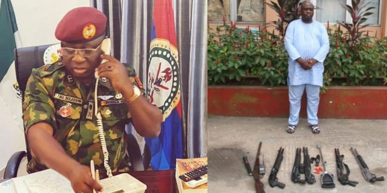 Fake Army General Gets Nabbed By EFCC Over N270 Million Fraud