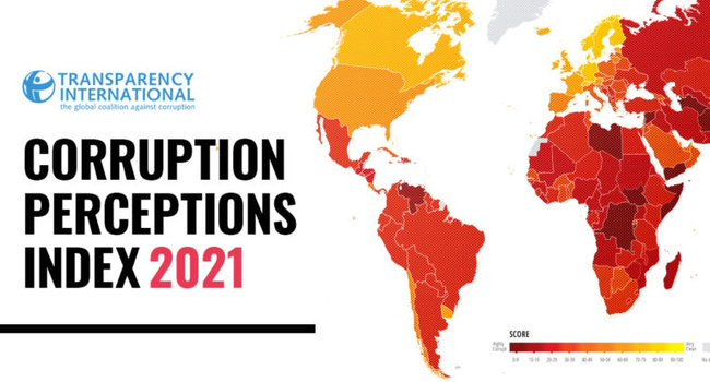 Nigeria Drops In Corruption Ranking, Again!