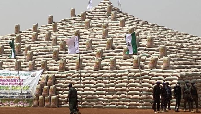 President Buhari To Unveil CBN-RIFAN Largest Rice Pyramids in Abuja